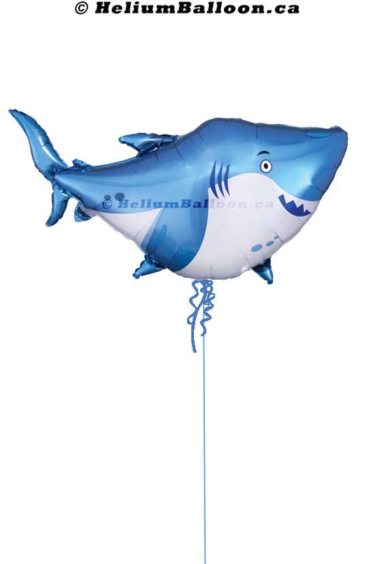 33774-01_Super_Shark_40_By_32_inches_Helium_Balloon_Bouquets_Delivery_Montreal_Ballon_Requin_40_32_pouces_Livraison_Bouquets_Montreal