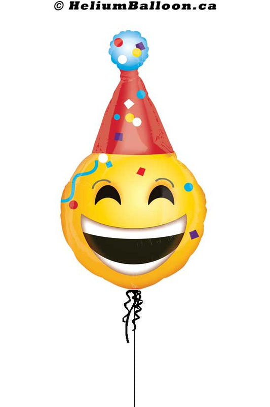 Clown Head Emoji Balloon - Standard Shape 20"