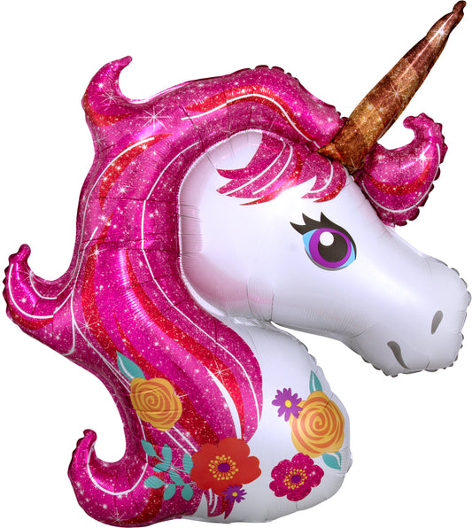 Magical Unicorn Balloon Super Shape 33"