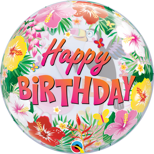 Bubble Tropical Birthday Party  ( Age 1 to 9 Optional )