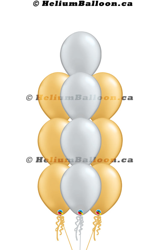 Make Your Own Bouquet Pearl Latex Colors 11" inches (Choose your Colors)
