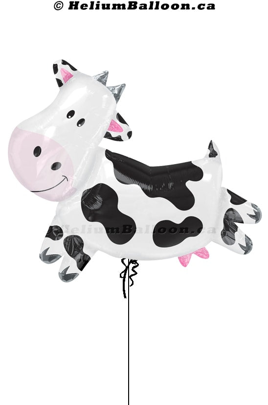 Ballon Super Forme Vache - Mylar 33 pouces