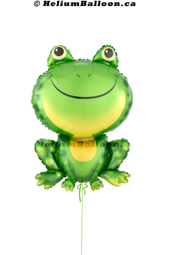 Super_Frog_33_inches_Helium_Balloon_Bouquets_Delivery_Montreal_Ballon_Grenouille_33_pouces_Livraison_Bouquets_Montreal