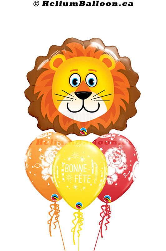 Bouquet Super Lion Bonne Fête / Happy Birthday