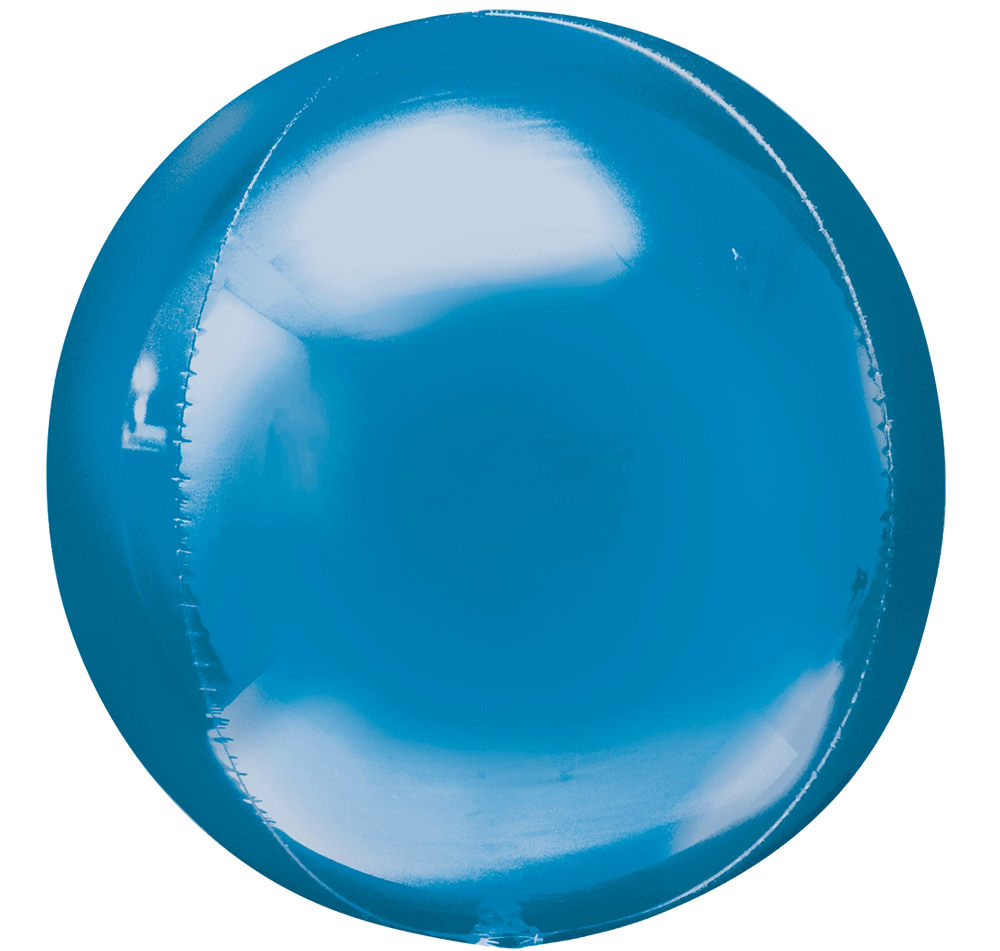 Personalized Sphere Shaped Metallic Balloon 17'' ( Colors Available )