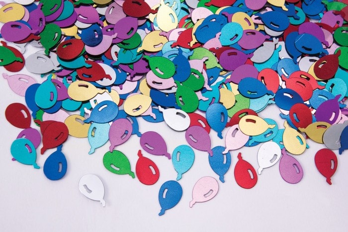 Confetti Balloons - Multi 0.5 oz