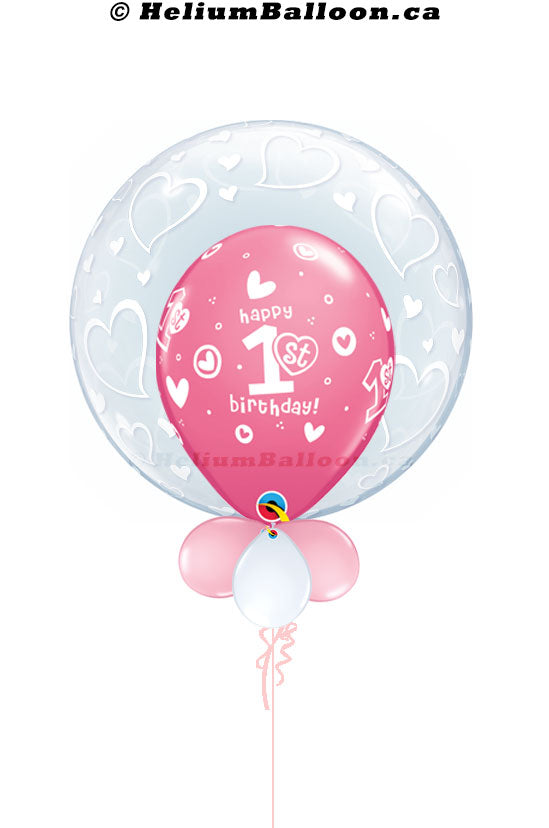 First_birthday_girl_pink-helium-balloon-Montreal-delivery-Livraison-bouquets-de-ballons-Helium-Montreal-un_an_fête_fille_rose