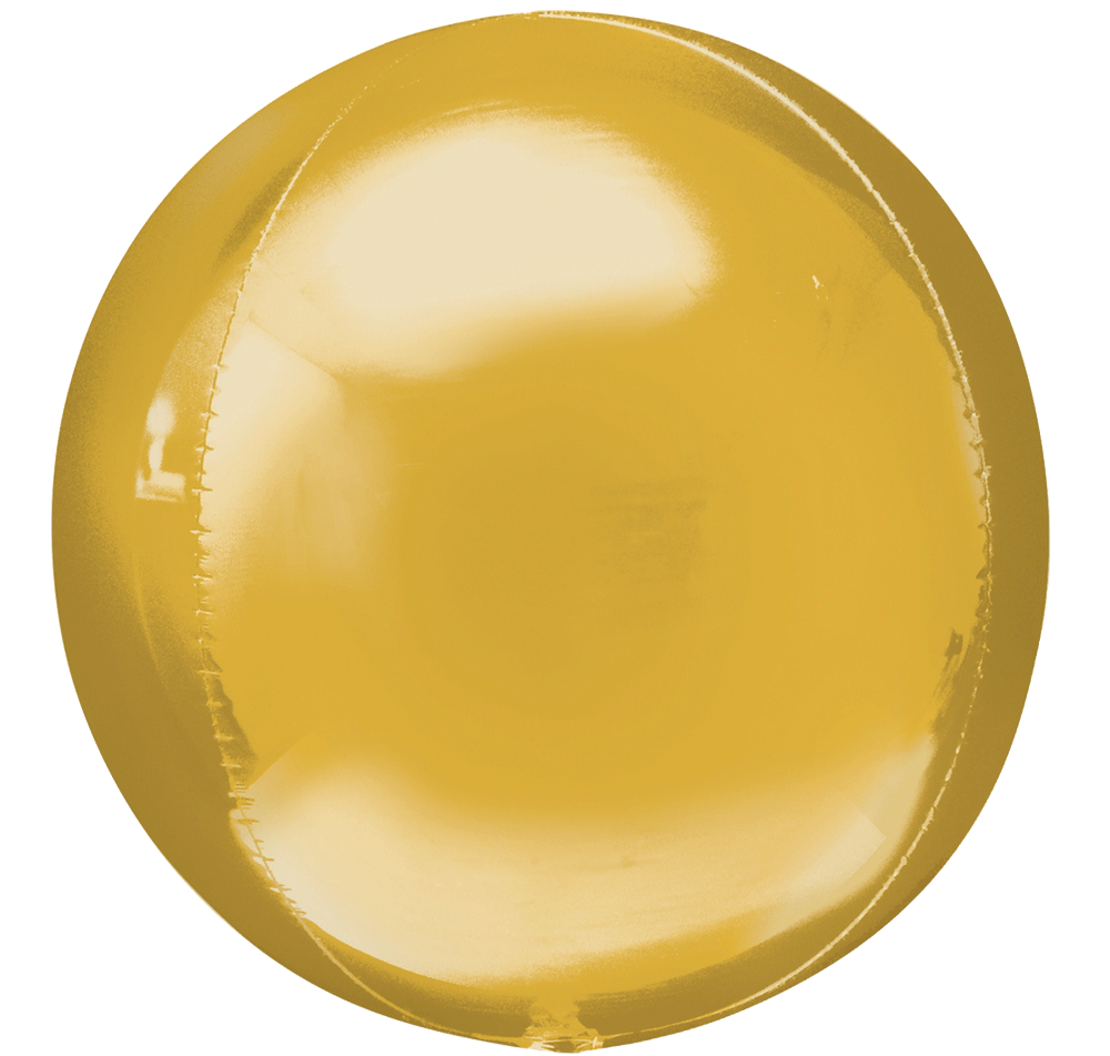 Ballon métallique personnalisé en forme de sphère 17'' (couleurs disponibles)