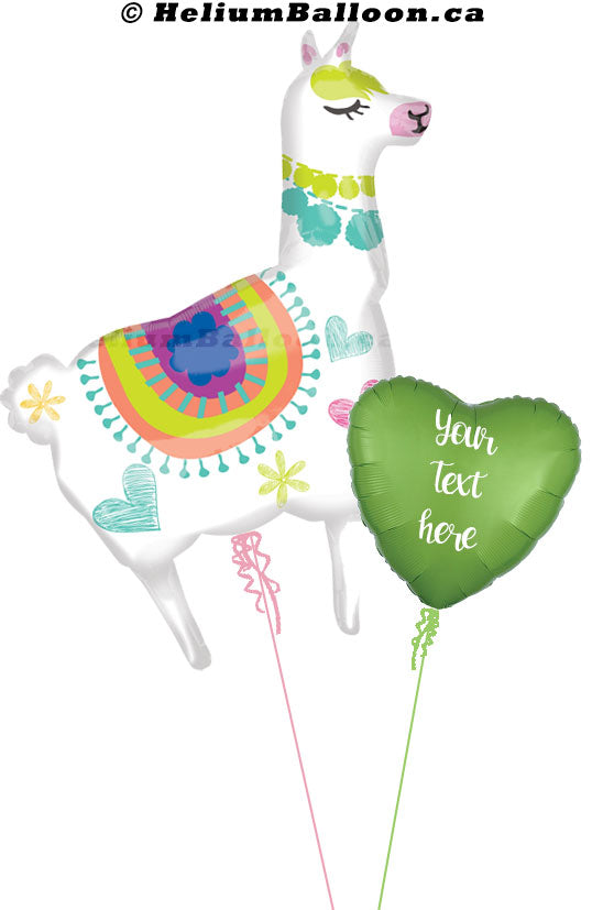 Lama_custom_heart_valentine-helium-balloon-Montreal-delivery-Livraison-bouquets-de-ballons-Helium-Montreal-Lama_Coeur_personnalisé