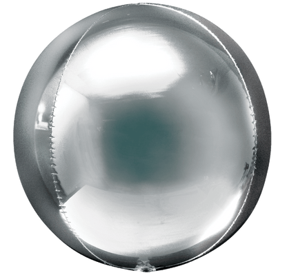 Ballon métallique personnalisé en forme de sphère 17'' (couleurs disponibles)