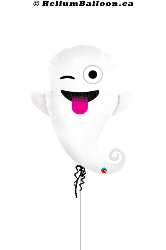 Balloon Super Shape Funny White Ghost Balloon 34 inches