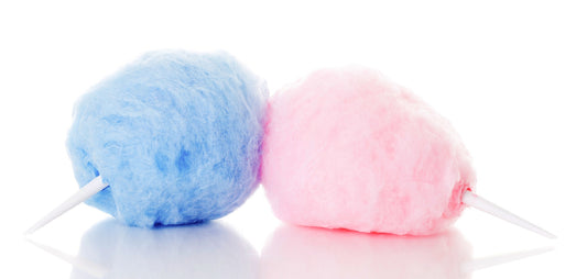 Cotton Candy portions (Sugar and paper stick)