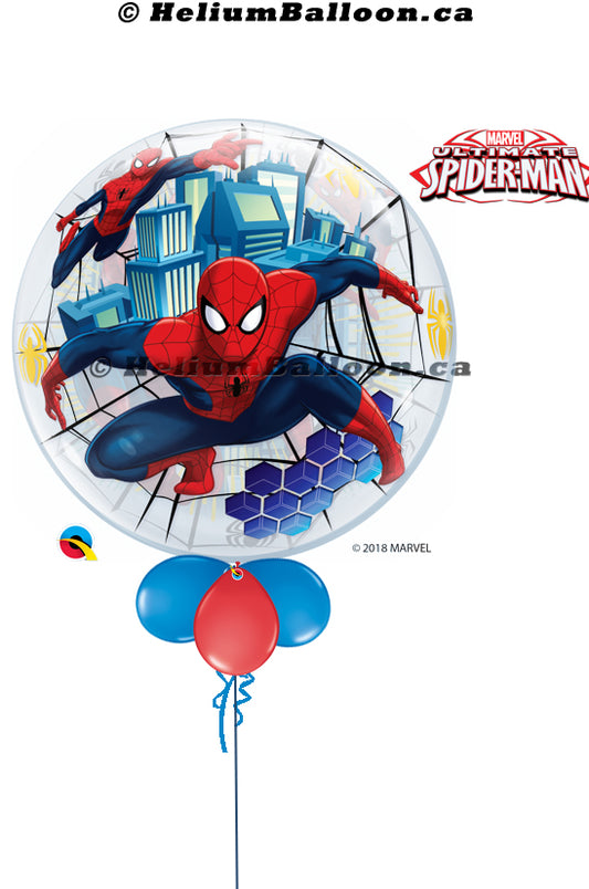 Bubble Spider Man ( Age 1 to 9 Optional )